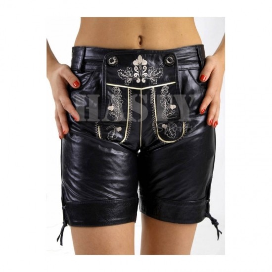 Bavarian Leather Pants