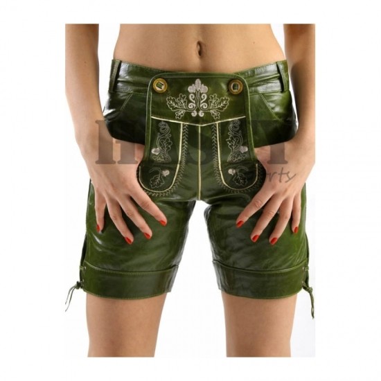 Bavarian Leather Pants