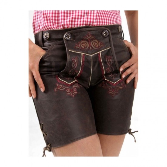 Bavarian Leather Pants
