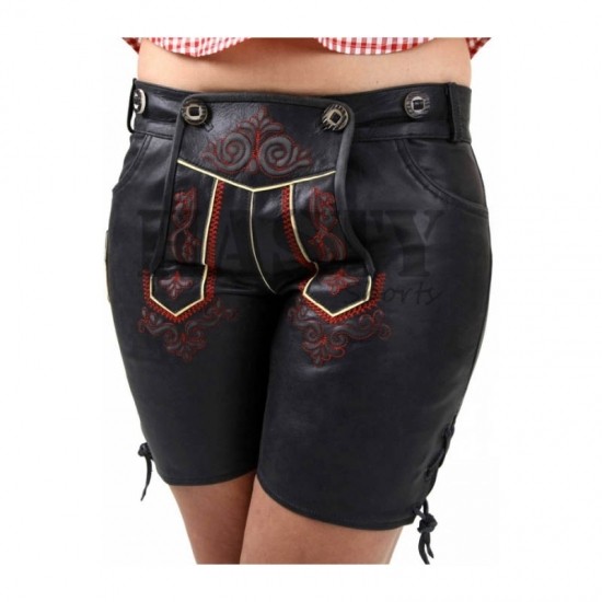 Bavarian Leather Pants